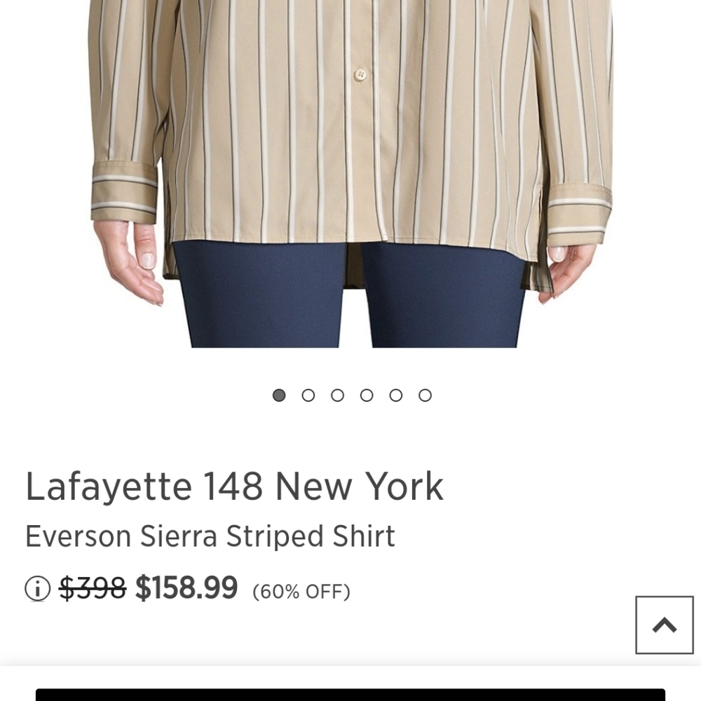 dress shirt Lafayette 148 - Picture 2 of 4